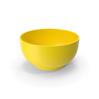 Food Bowl Yellow PNG & PSD Images