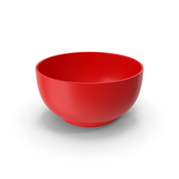 Food Bowl Red PNG & PSD Images