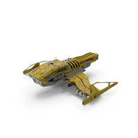 Sci-Fi Drone Plane Clean PNG & PSD Images