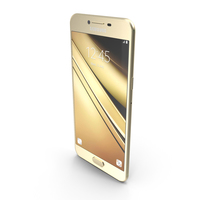 Samsung Galaxy C5 Gold PNG & PSD Images