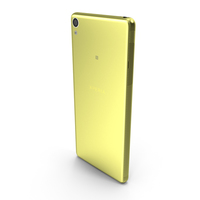 Sony Xperia XA Lime Gold PNG & PSD Images