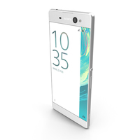 Sony Xperia XA Ultra White PNG & PSD Images