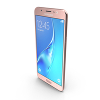 Samsung Galaxy J7 2016 Rose Gold PNG & PSD Images