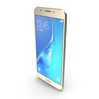 Samsung Galaxy J7 2016 Gold PNG & PSD Images