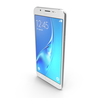 Samsung Galaxy J7 2016 White PNG & PSD Images