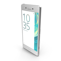 Sony Xperia X White PNG & PSD Images