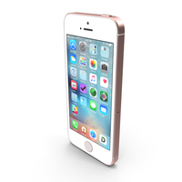 Apple iPhone SE Rose Gold PNG & PSD Images
