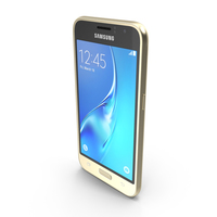 Samsung Galaxy J1 2016 Gold PNG & PSD Images