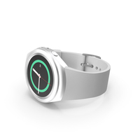 Samsung Gear S2 White PNG & PSD Images