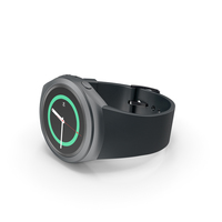Samsung Gear S2 Black PNG & PSD Images