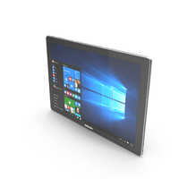Samsung Galaxy TabPro S Tablet Black PNG & PSD Images