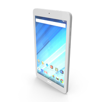 Acer Iconia One 8 B1-850 White PNG & PSD Images