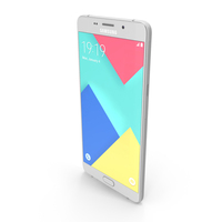 Samsung Galaxy A9 White PNG & PSD Images