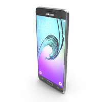 Samsung Galaxy A7 2016 Black PNG & PSD Images