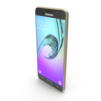 Samsung Galaxy A5 2016 Gold PNG & PSD Images