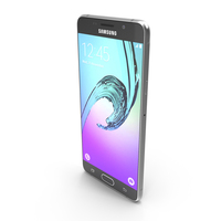 Samsung Galaxy A5 2016 Black PNG & PSD Images