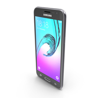 Samsung Galaxy J3 Black PNG & PSD Images