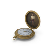 Vintage Pocket Watch PNG & PSD Images
