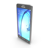 Samsung Galaxy On7 Black PNG & PSD Images