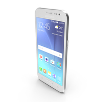 Samsung Galaxy J2 White PNG & PSD Images