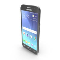 Samsung Galaxy J2 Black PNG & PSD Images