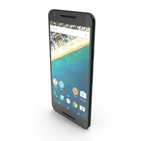 LG Nexus 5X Ice Blue PNG & PSD Images