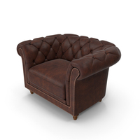 Chesterfield Armchair PNG & PSD Images