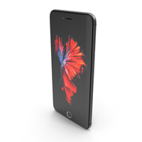 Apple iPhone 6s Plus Space Grey PNG & PSD Images