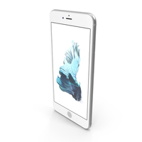 Apple iPhone 6s Plus Silver PNG & PSD Images