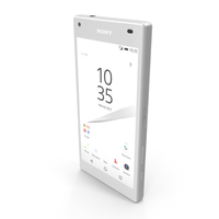 Sony Xperia Z5 Compact White PNG & PSD Images
