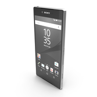 Sony Xperia Z5 Premium Chrome PNG & PSD Images