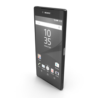 Sony Xperia Z5 Premium Black PNG & PSD Images