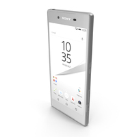 Sony Xperia Z5 White PNG & PSD Images