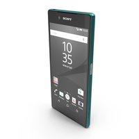 Sony Xperia Z5 Green PNG & PSD Images