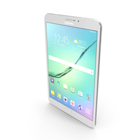 Samsung Galaxy Tab S2 8.0 White PNG & PSD Images