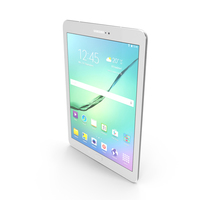 Samsung Galaxy Tab S2 9.7 White PNG & PSD Images