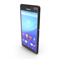 Sony Xperia C4 Black PNG & PSD Images