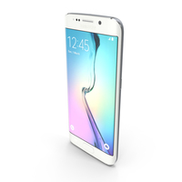 Samsung Galaxy S6 Edge White PNG & PSD Images