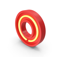 Neon Number 0 PNG & PSD Images