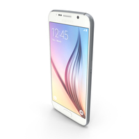 Samsung Galaxy S6 White PNG & PSD Images