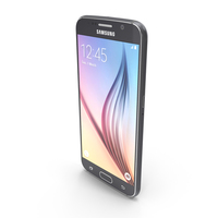 Samsung Galaxy S6 Black PNG & PSD Images