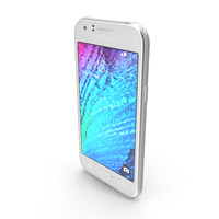 Samsung Galaxy J1 White PNG & PSD Images