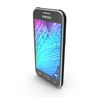 Samsung Galaxy J1 Black PNG & PSD Images