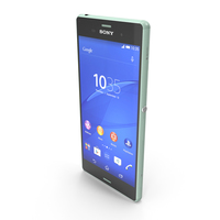Sony Xperia Z3 Green PNG & PSD Images