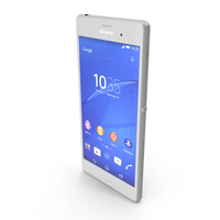 Sony Xperia Z3 White PNG & PSD Images