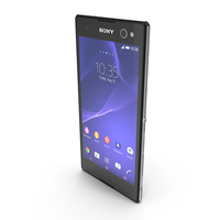 Sony Xperia C3 Black PNG & PSD Images