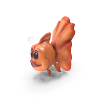 Cartoon Golden Fish PNG & PSD Images