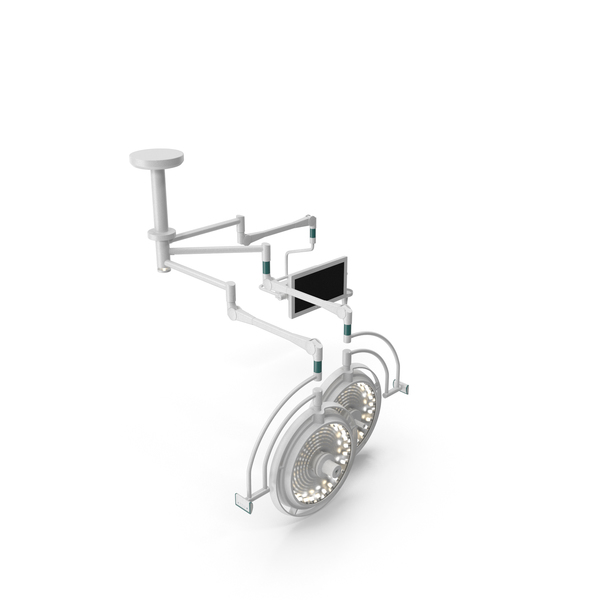Ceiling Mount Surgical Lighting System Generic PNG & PSD Images