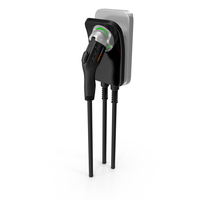 ChargePoint Electric Car Charging Plug PNG & PSD Images