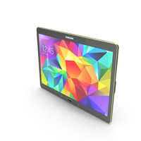 Samsung Galaxy Tab S 10.5 Black PNG & PSD Images